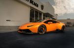 Lamborghini Huracan LP610-4 Orange on ADV.1 Wheels (ADV05C Track Spec CS) 2015 года